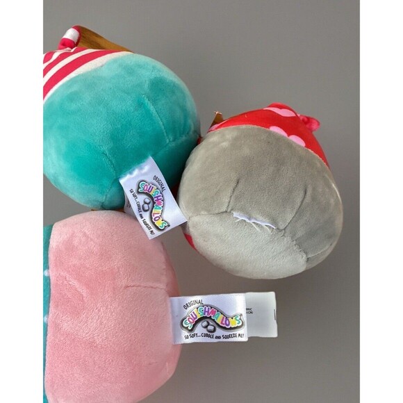 Set Of Three 5” Gnome Squishmallows Maddox, Norma, and Gianni - Picture 8 of 11
